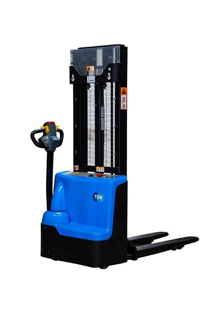 Штабелер самоходный 1,5 т 3,0 м TOR WS15H-3000SC PRO Li-ion 24/60 В/Ач контр. скорости подъема