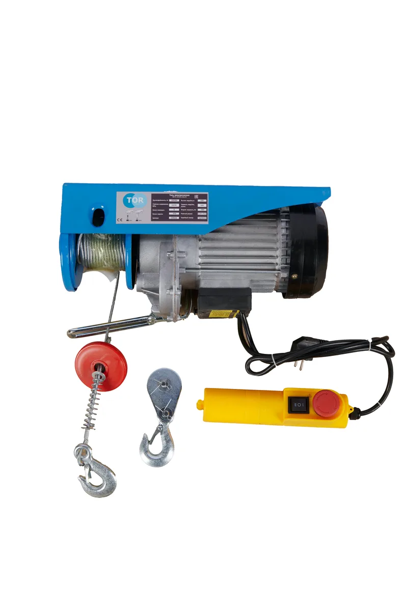 Таль электрическая TOR PA 250/500 кг 12/6 м